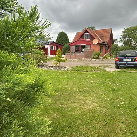 Fischerhuette IV Mobilheim Polchow Exterior foto