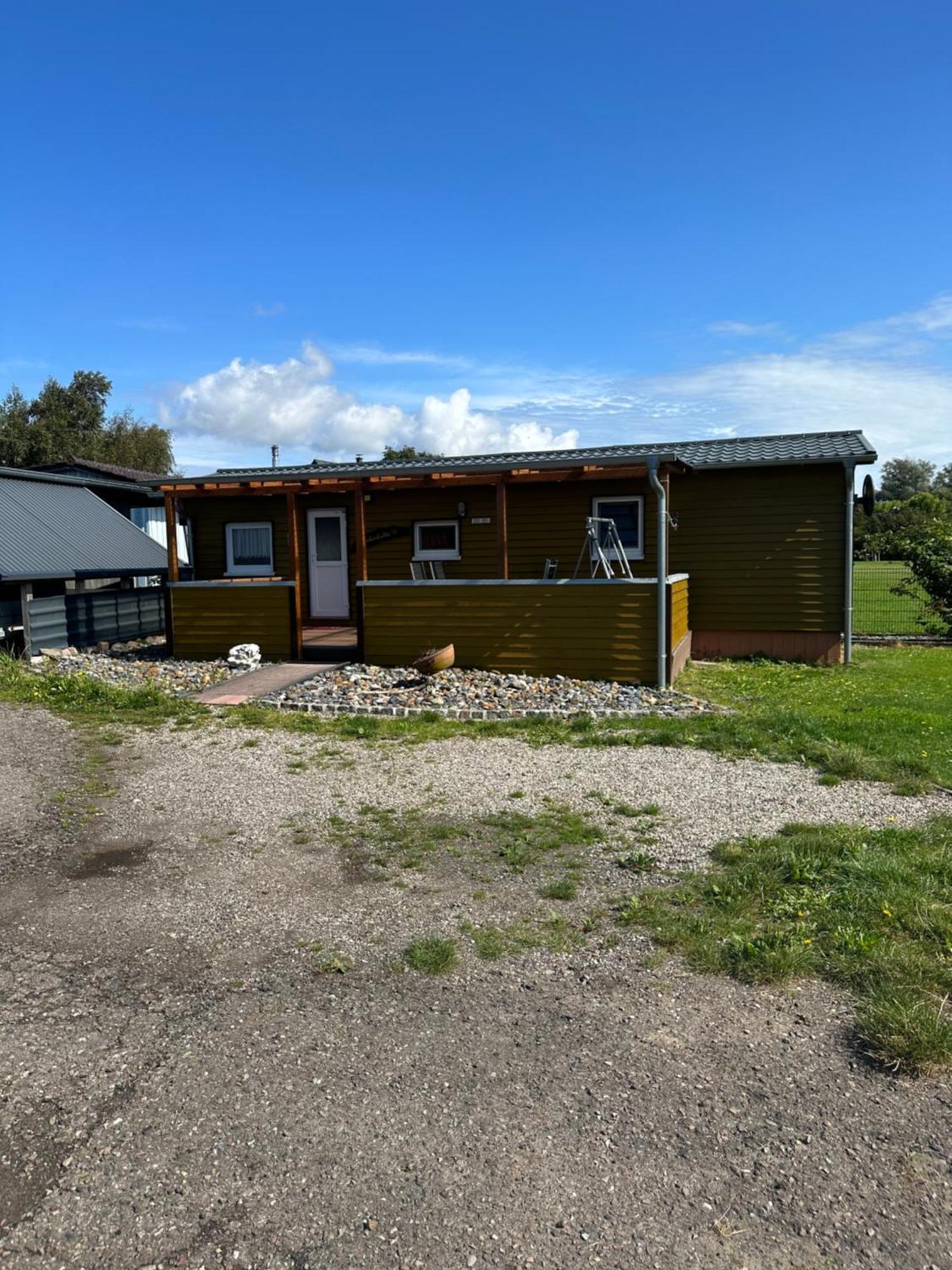 Fischerhuette IV Mobilheim Polchow Exterior foto